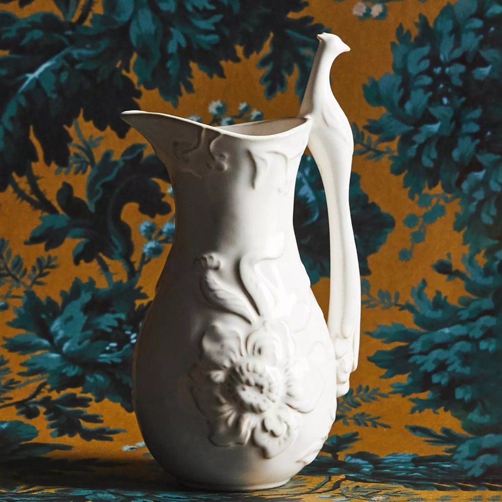 HTF Anthropologie House of Hackney Plume Pitcher